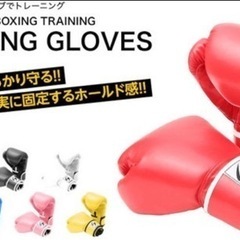 【使い込むほど手に馴染む】ボクシンググローブ　カラー6種&オンス...