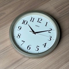 シンプルな掛け時計