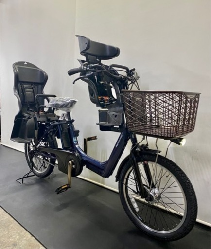 関東全域送料無料 保証付き 電動自転車 パナソニック ギュットアニーズ 20インチ 8ah 3人乗り 新型