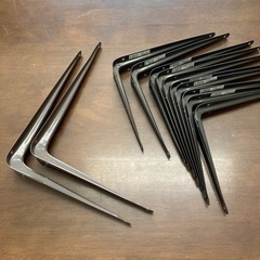 ご予約決まりました。L型棚受け　　特大2     大10