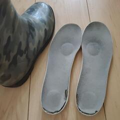 21㎝　長靴　迷彩柄の画像