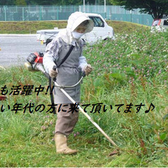 作業員さん大募集＼(^o^)／現場内の軽作業・草刈り（草集め）多...