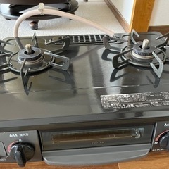 2021年3月購入【中古】都市ガス用ガスレンジ
