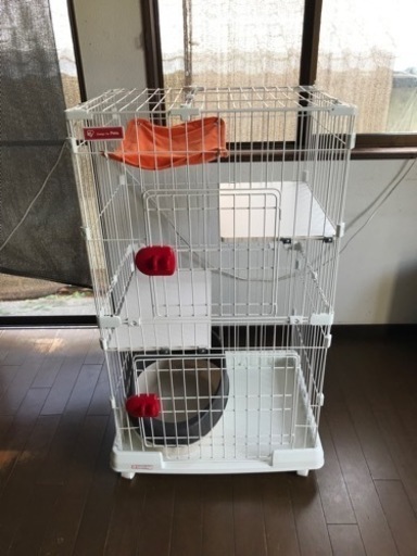 猫ゲージ&トイレ