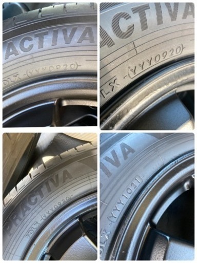 在庫入替の為お値引価格‼️??バリ溝サマータイヤ‼️トヨタ純正アルミ‼️185/65R15 15×6JJ ET45 5H×100‼️?