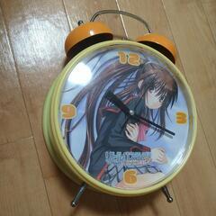 リトルバスターズ！EX BIG目覚まし時計 棗鈴  プライズ品