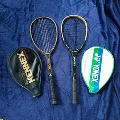 ★お譲り先決まりました軟式テニスラケット2本の画像