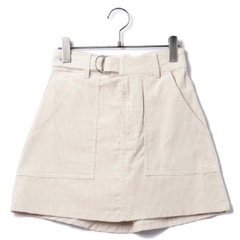 【新品未使用】 スカート コーデュロイ インパン付き