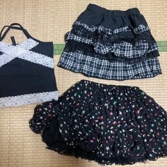 ③【6/15処分予定】女の子130サイズ3点