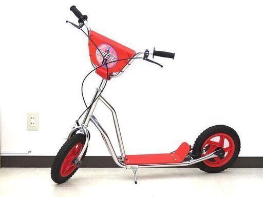 希少！非売品 コカ・コーラ キックスケーター キックボード ブレーキ付き ノベルティ 鑑賞 インテリアなどに