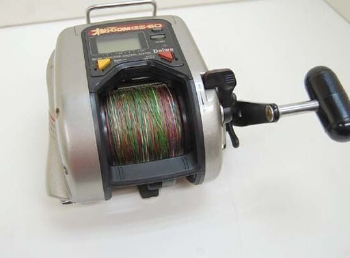 DAIWA 電動リール GS-60 棚COM 通電・液晶表示確認済み タナコン 釣り 釣り具 ダイワ 札幌市 清田区 平岡