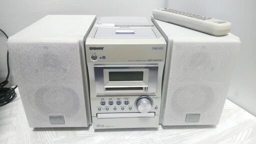 【福岡県内 配送対応】SONY/ソニー コンパクト ディスク デッキ レシーバー/MD CD コンポ スピーカー リモコン セット HCD-M333/SS-CM333
