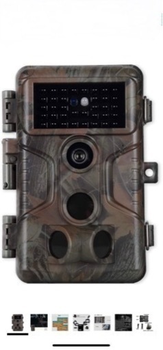 【Trail camera Agitato】 人感センサー防犯カメラ【未使用新品】
