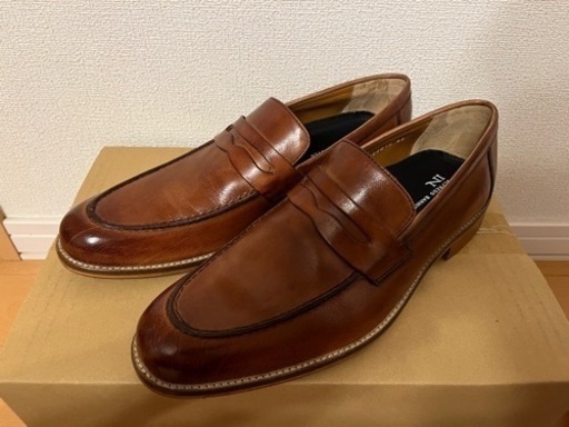 【新品】alfredoBANNISTER ローファー キャメル