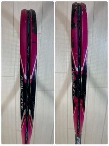 GM243　テニスラケット YONEX ナノフォース　8V ピンク　ul1 リサイクルショップ　ケイラック朝霞田島店　ケイラック　埼玉