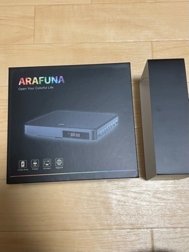 受付終了～コンパクトDVDプレーヤー 新品同様！