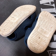 無印良品　MUJI  キッズ　サンダル　これからの季節に　１７cmの画像