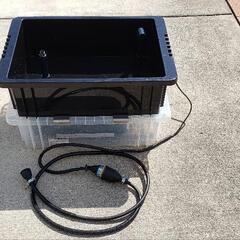 メダカ容器 NV22加工品 オーバーフロー濾過の画像