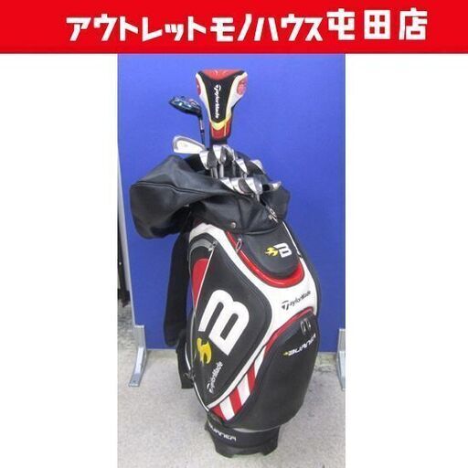 メンズゴルフセット13本 テーラーメイド BURNER V721 キャディバッグ他 札幌市北区屯田