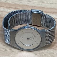 🔥🔥期間限定・特別価格🔥🔥 SKAGEN スカーゲン スリムウォッチ クォーツ式時計 シルバーの画像