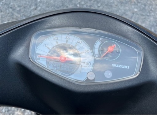 322. 動画あり　スズキ　アドレスV50  原付　バイク　50cc   車体