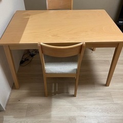 取引決定 ニトリ　ダイニングテーブルセットの画像