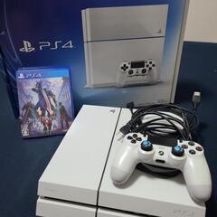 【最終お値下げ】PS4 CUH-1100A 500GB ホワイト ソフト1本付き