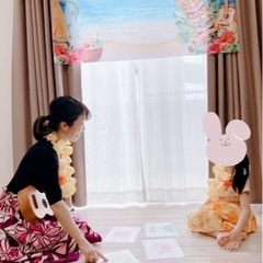 🌺ハワイアンリトミック教室🌺可愛い！楽しい！親子で笑顔！の画像