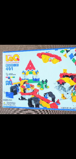 知育玩具　LaQ ( ラキュー ) BASIC 401  美品 ✨（約５０％off）