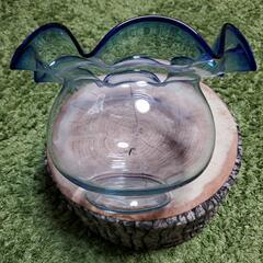 決まりました　金魚鉢の画像
