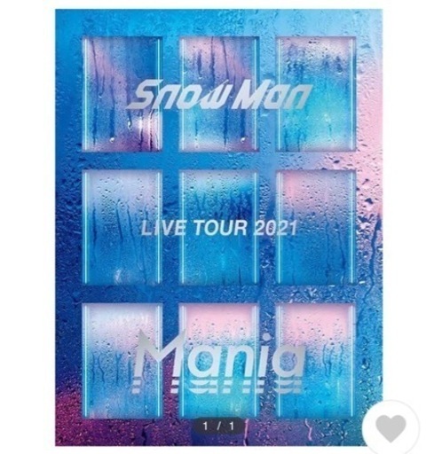 アイドル、イメージ  Man LIVE TOUR 2021 Mania Blu-ray