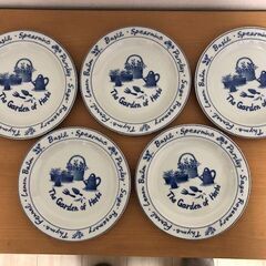 プレート（5枚セット）美品