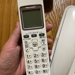 電話機　子機有りの画像