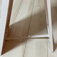 姿見　鏡　ミラー　白の画像