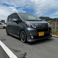美品　ムーヴカスタム　ローダウン　平成26年式