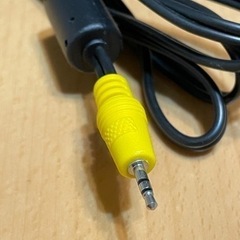 新品未使用 音声ケーブル2色端子→1色端子の画像