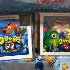 クラッシュバンディクー2と3 プレイステーションソフト