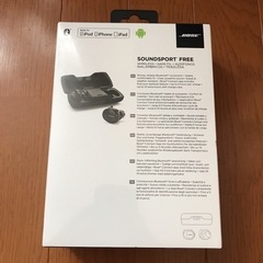 【新品未使用品】最終価格!!BOSEボースSoundSport Free ワイヤレスイヤホンの画像