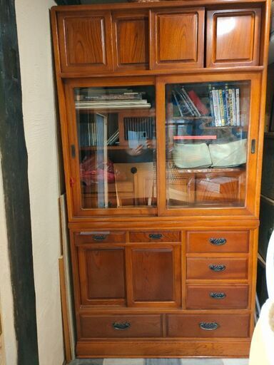 アンティーク　棚　水屋　美品