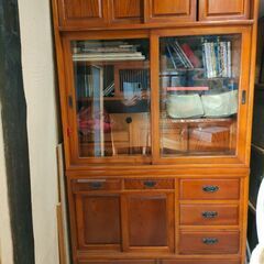 アンティーク　棚　水屋　美品