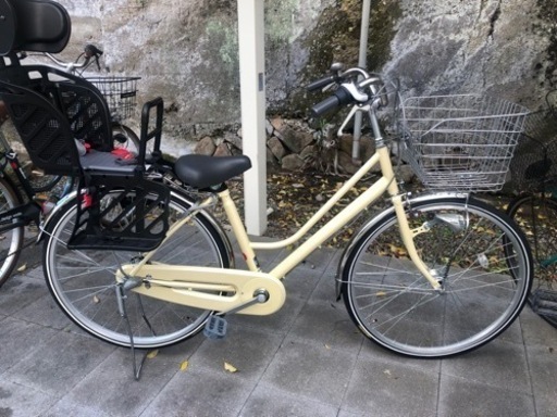 【川西市】自転車　ママチャリ　子ども乗せ※美品