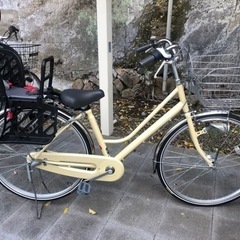 【川西市】自転車　ママチャリ　子ども乗せ※美品