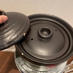ガスコンロ炊き　ごはん用土鍋の画像