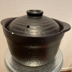 ガスコンロ炊き　ごはん用土鍋