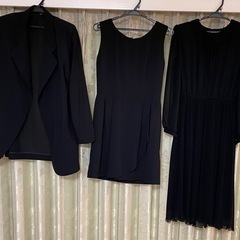 黒のワンピース　Mサイズ値下げ￥1500→￥1001
