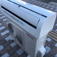 東芝　ルームエアコン　RAS-C225D (W) 2017年製　100v 6畳 ACE.NET / RAS-C225D-W 東芝 ルームエアコン ムーンホワイト C-D
