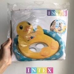 新品【浮き輪】 アヒル 