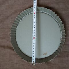 【中古品】タルト焼き型　タルトストーン付き