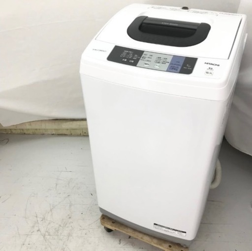 日立全自動洗濯機 5.0kg(2017年製)6/7〜6/12