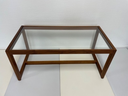ガラス　ローテーブル　自宅近くまで取りに来て下さる方々限定